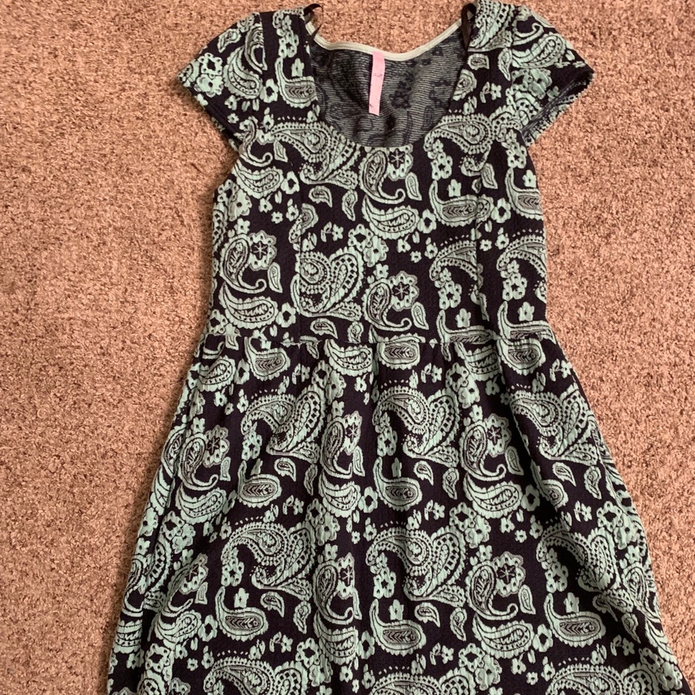 Turquoise dress